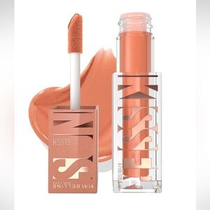 Maybelline Sun-kissed Liquid Blush 01 Downtown Rush Makeup Shimmer Peach Pink